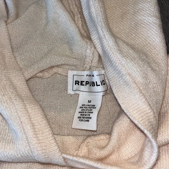 For The Republic Tops Super Soft Hooded Pullover hooded pullover front pockets. - Picture 6 of 6